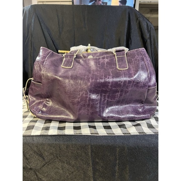 NWT TOTE/LAPTOP PURPLE KENNETH COLE REACTION BAG‎ MSRP $109 (2256) - Picture 5 of 11